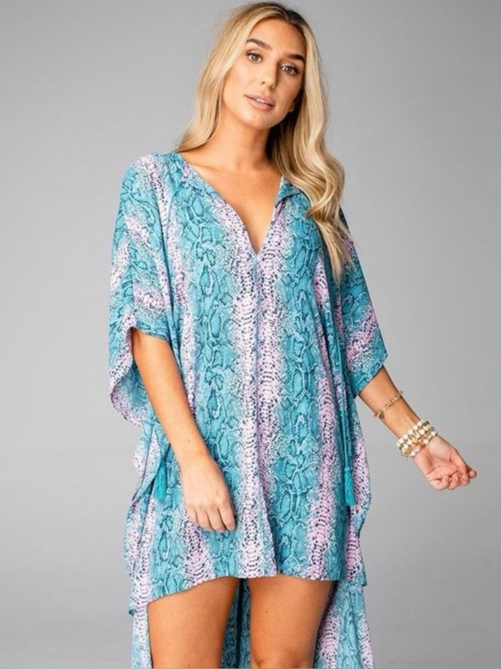 Buddy Love High-Low Derby Maxi Dress - Clover
